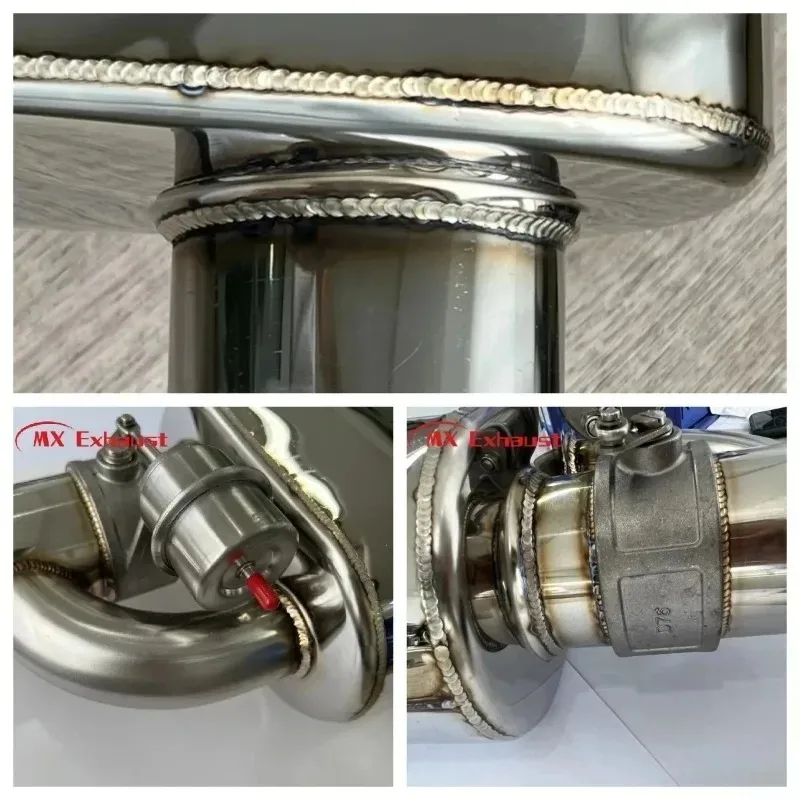 

2,5-дюймовый глушитель с клапаном Valvetronic выхлопной системы и трубкой глушителя с дистанционным клапаном