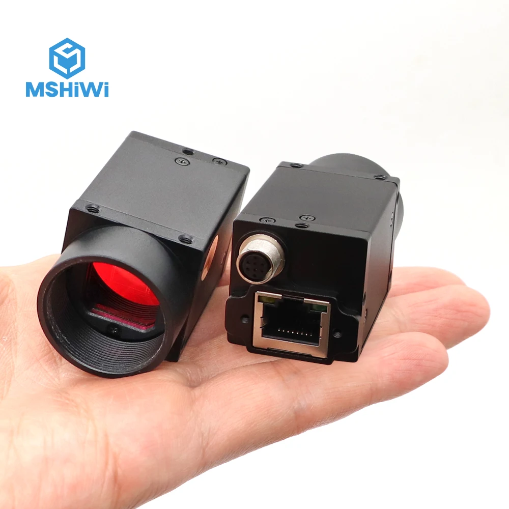 Automated Optical Inspection GigE Industrial Cameras, 1" CMOS, Global Shutter, Color, 4.0 MP,  with SDK / External Trigger 28FPS