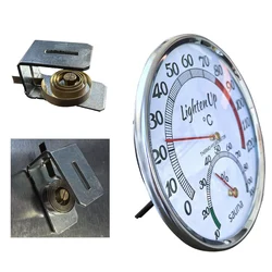 Stainless Steel Case Steam Sauna Thermometer Hygrometer In room accessories