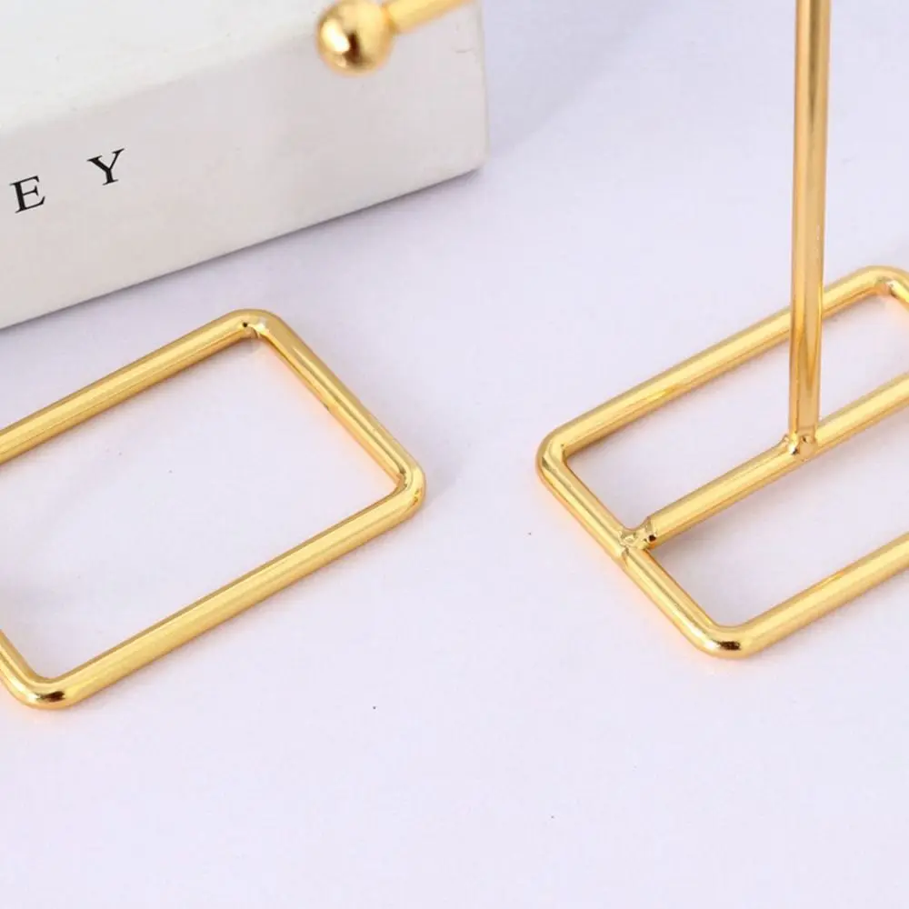 Holder Organizer Girls Earring Rack Jewelry Display Transparent Earring Hanger Fashion Accessories Jewelry Display Stand