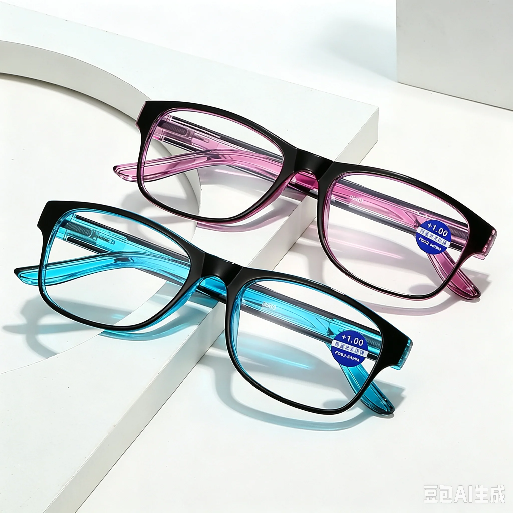 Fashion Men Reading Glasses Clear Lens Blue Light Eyegalsses Women Vintage Presbyopia Hyperopia Eyewear +1.0 +1.5 +2.0 +2.5 +4.0