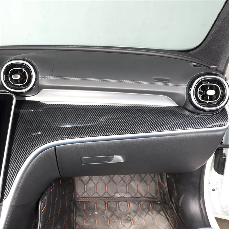 

For Mercedes Benz C-Class W206 2022-2024 Dashboard Passenger Panel Cover Interior Accessories For Dash Instrument Panels