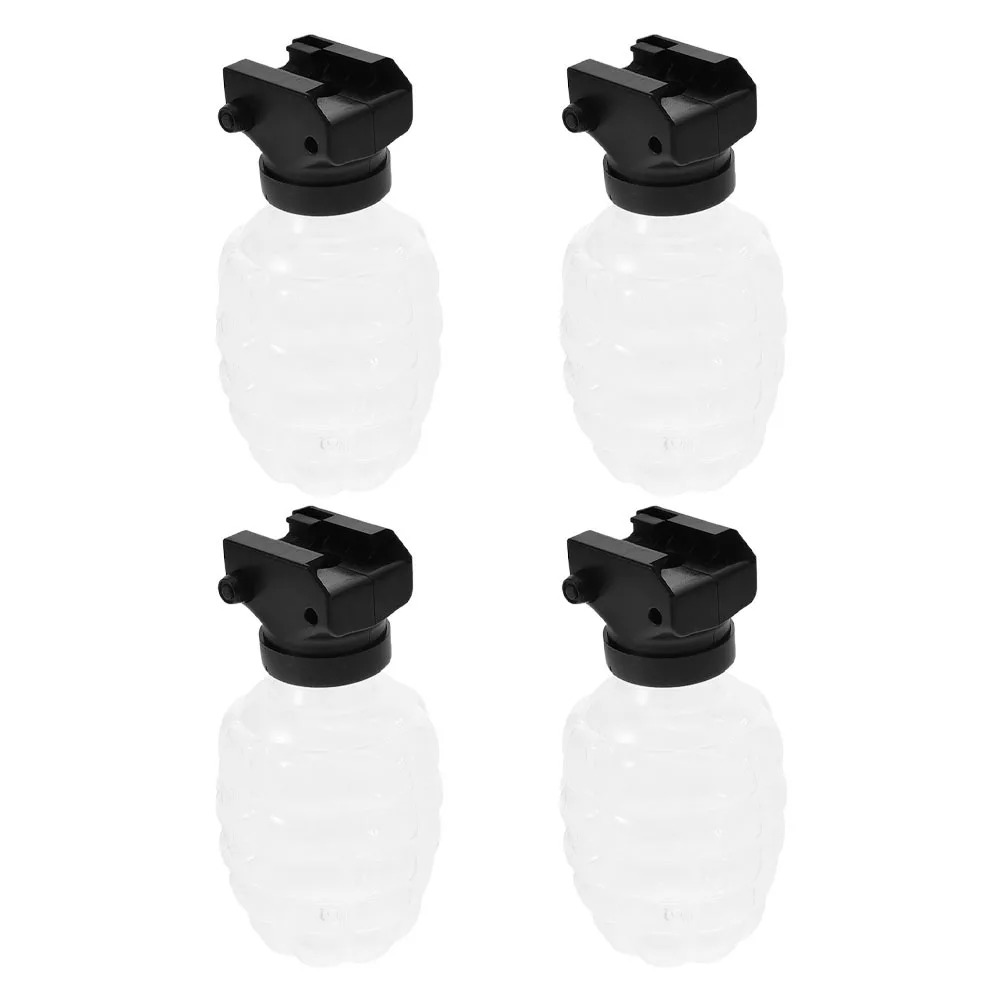 4 مجموعات قابلة لإعادة الاستخدام الأناناس زجاجة محول الخرز تخزين الحاويات البلاستيك الشفاف زجاجات صغيرة عبوة حاوية تخزين قوية #5