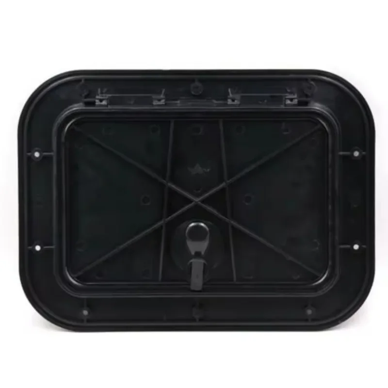 280mm*180mm Marine Deck Plate Access Cover,Anti-aging,Pull Out Inspection White Or Black Hatch With Latch For Boat