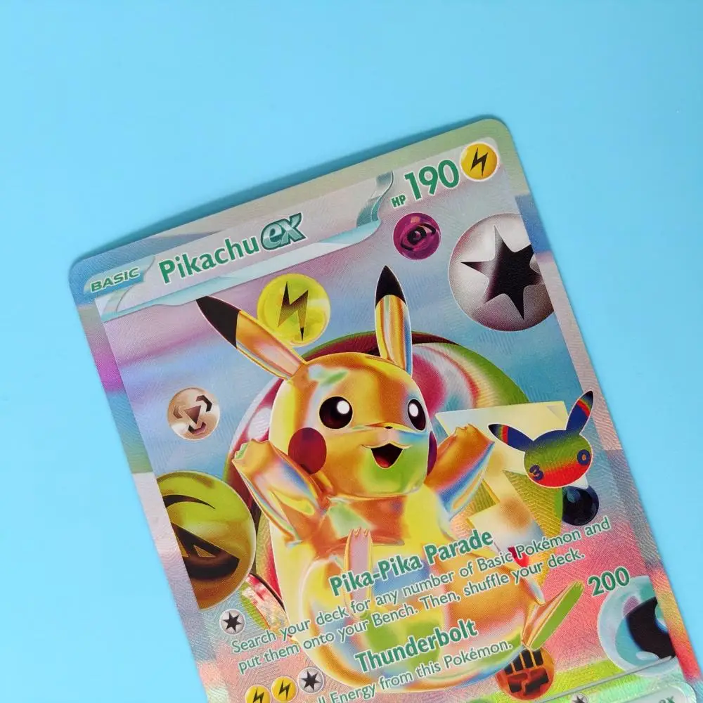 Selbstgemachte TCG-Sammelkarte 30C/MEP 30th Anniversary Seltene Karte Umbreon Espeon Mew EX Holo Englische PKM-Karten – Detail 4