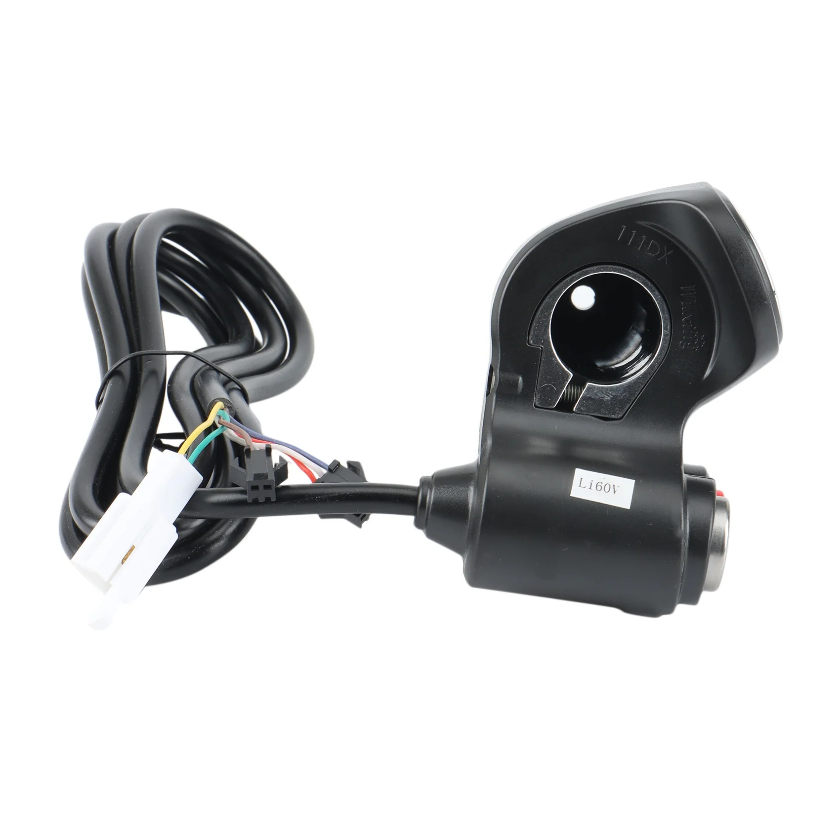 

60V Gas Handle Twist Throttle with Battery Indicator&Latching Switch&Lock/Key Electric Scooter Bicycle Part-ABWY