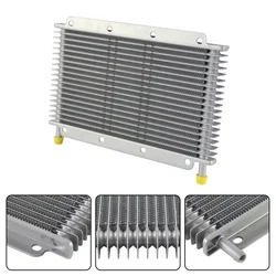 Aluminum Silver Oil Cooler Tube & fin Universal 19 Row Transmission 11