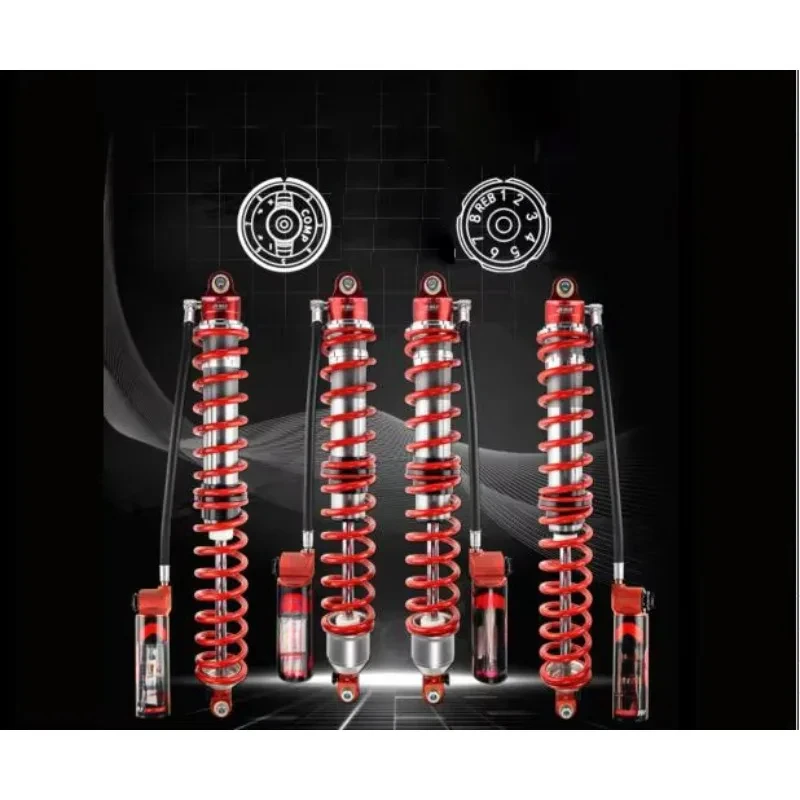 

Upgrade 4inch Nitrogen Hydraulic Adjustable Shock Absorber-Border Exclusive Wrangle Modified Suspension