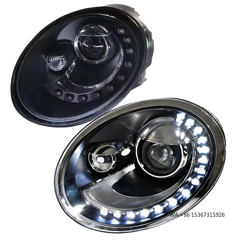 

Car Styling Headlight1998-2012 LED Headlight Projector Lens DRL Headlight High Low Beam Accessories