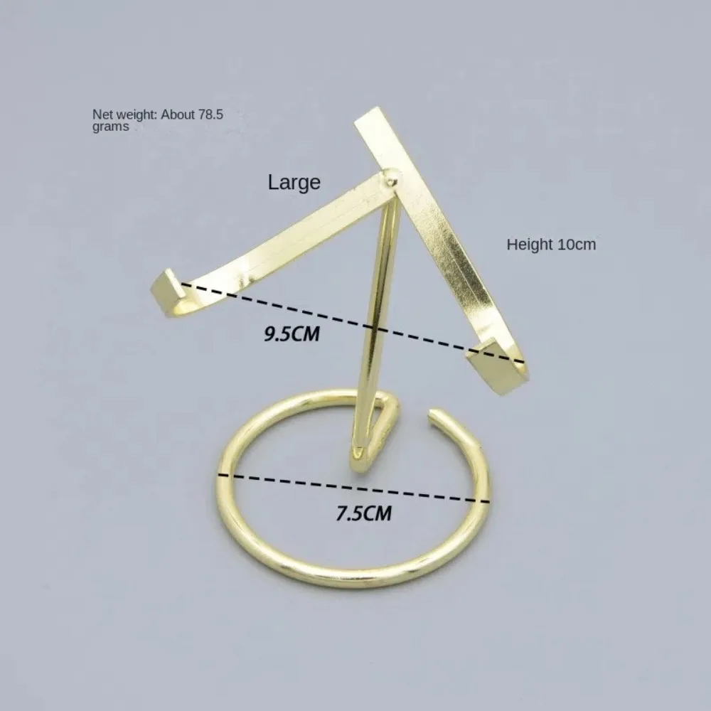 Creative Metal Crystal Ball Holder Mini Platinum Iron Crystal Ball Ornament Rack Display Stand For Rocks Nice Gift