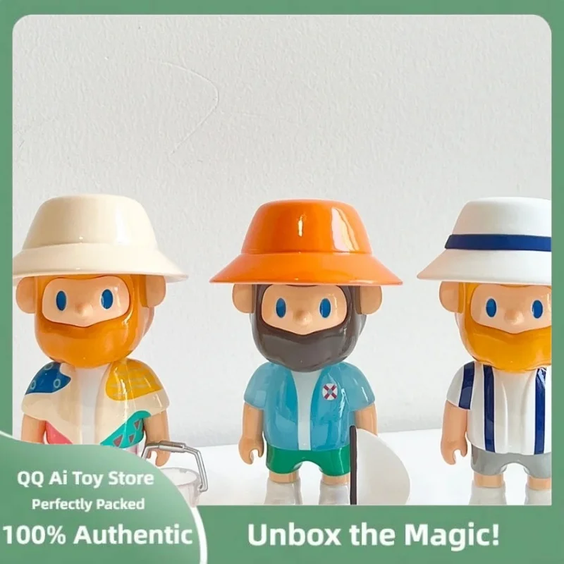 Original Finding Unicorn Farmer Bob Blind Box Island Series Anime Mysterious Surprise Figure Decor Pvc Model Doll Brithday Gifts