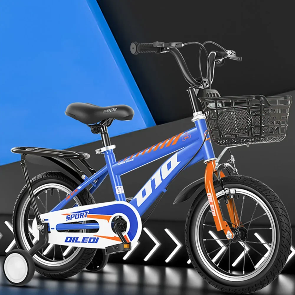 12 Inch Kids Bicycle Boy And Girl Bicycle Have Widened Shock Proof Tires And Hold Brake Sensitive Safety Training Wheels