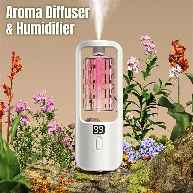 Aroma Diffuser Rechargeable Men Women Cologne Air Freshener Essential Oil Diffuser Home Living Room Bathroom Hotel Humidifier