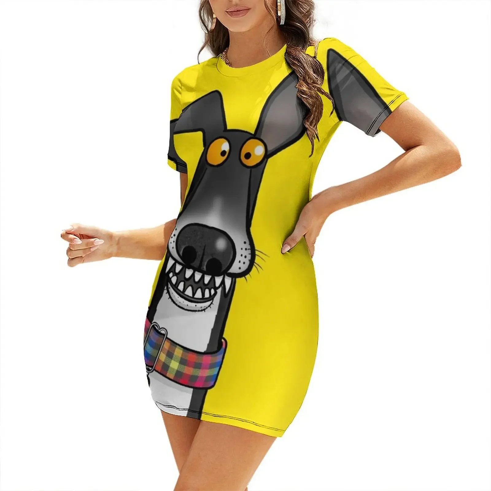 

Teefs! Short-Sleeved Dress dress summer 2025 women summer women's suit Dress