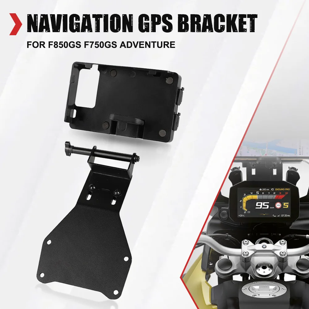 

For BMW F850GS F750GS Motorcycle GPS Phone Navigation Mount Mounting Bracket Adapter Holder F 750GS F850 GS ADVENTURE 2018-2021