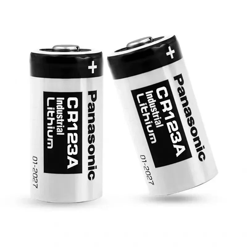 Batteria per fotocamera originale Panasonic 123 al litio 3V Arlo CR123A CR17345 DL123A EL123A 123A