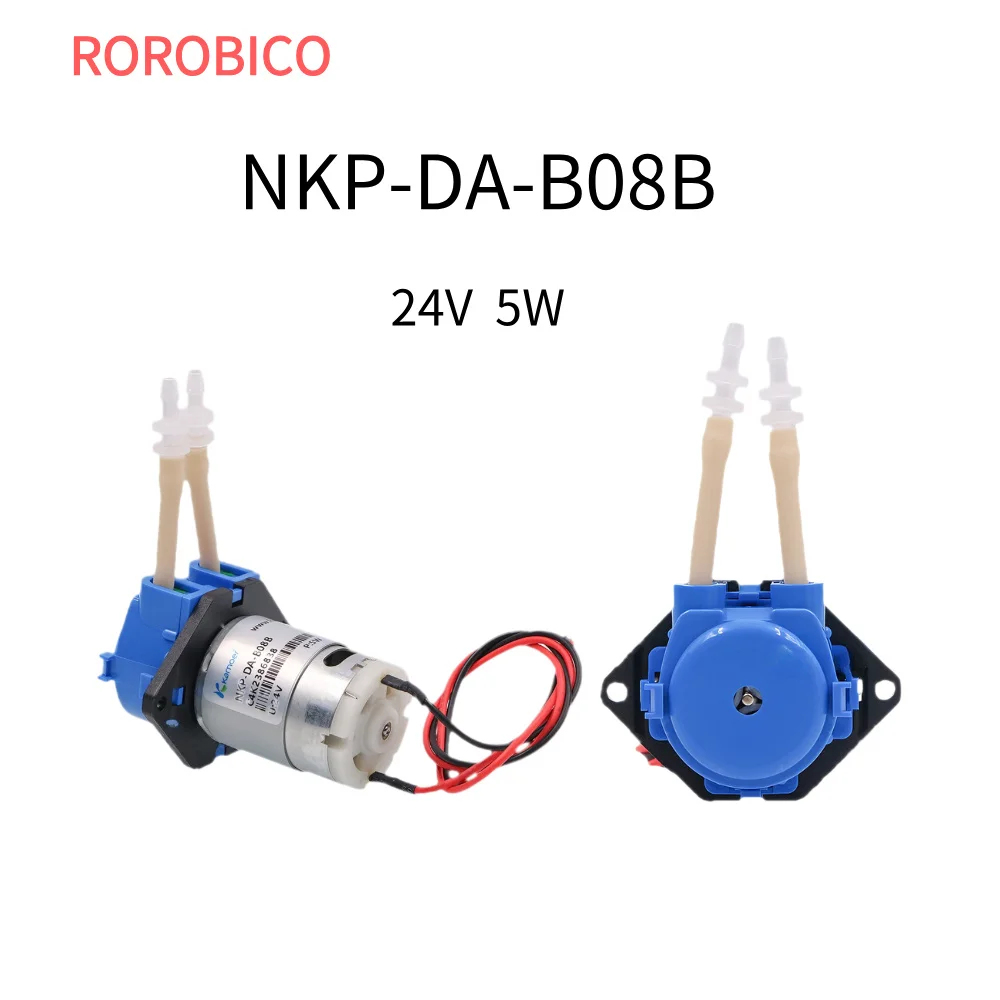 DTF Printer White Ink Circulation Motor Heat Press Machine Ink Pump 24V/DC NKP-DA-B08B For Eco-solvent Printer Peristaltic pump
