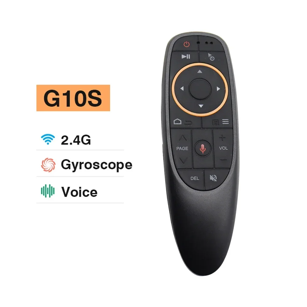 G10S G10SPRO G10BTS G10SPROBT Air Mouse Voice Remote Control 2.4G Wireless Gyroscope IR Learning for Android TV Box PC