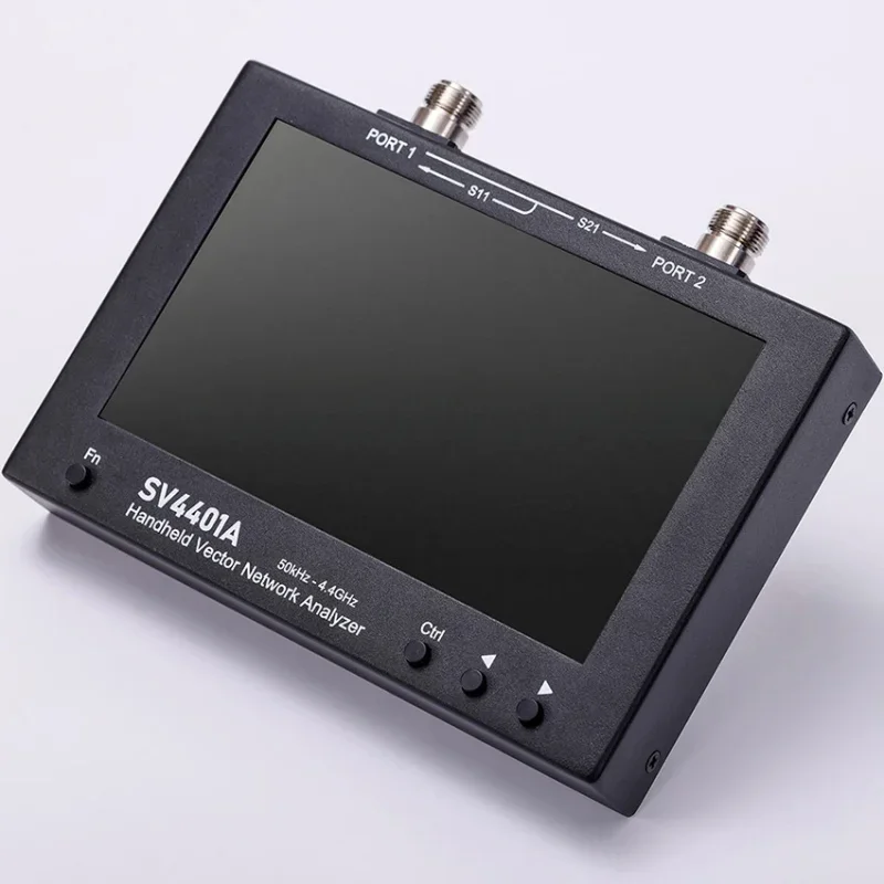 SV4401A Inch LCD 50KHz~4.4GHz HF VHF UHF Antenna Analyzer Upgrade Of NanoVNA VNA FCC CE