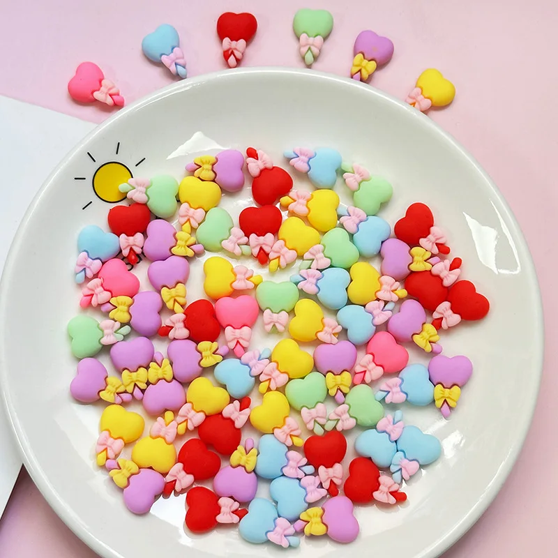 5pcs Small Cartoon Mini DIY Resin Accessories Hairpin Hair Accessories Cute flatback Material Mobile Phone Case Cream Glue Acces