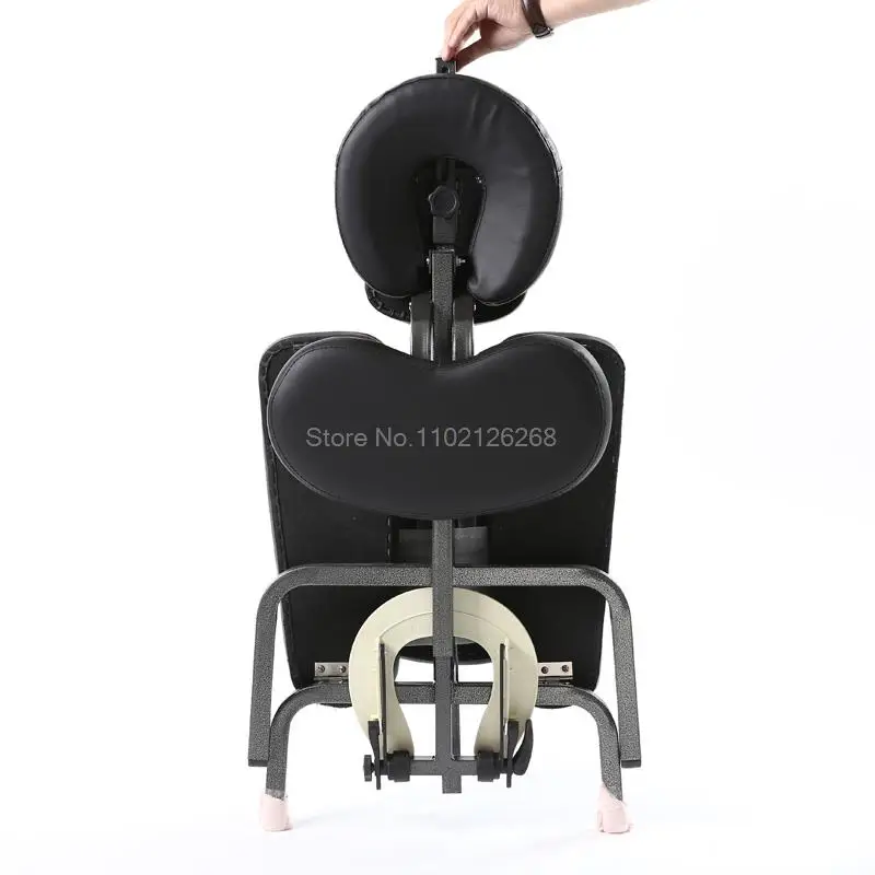 Modern Portable Leather Pad Massage Chair  With Free Carry Bag Salon Furniture Adjustable Tattoo Massage Dental Spa Chair Sale