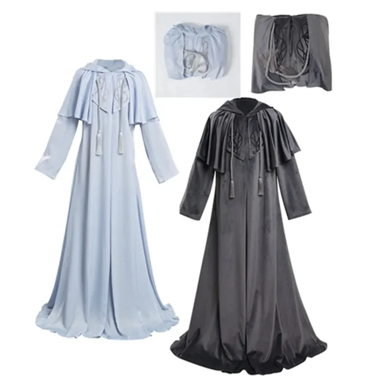 FINAL FANTASY Endwalker Hydaelyn Cosplay Costume Emet Selch Hythlodaeus Women Men Cloak Robe Dress Halloween Carnival Suit MS219