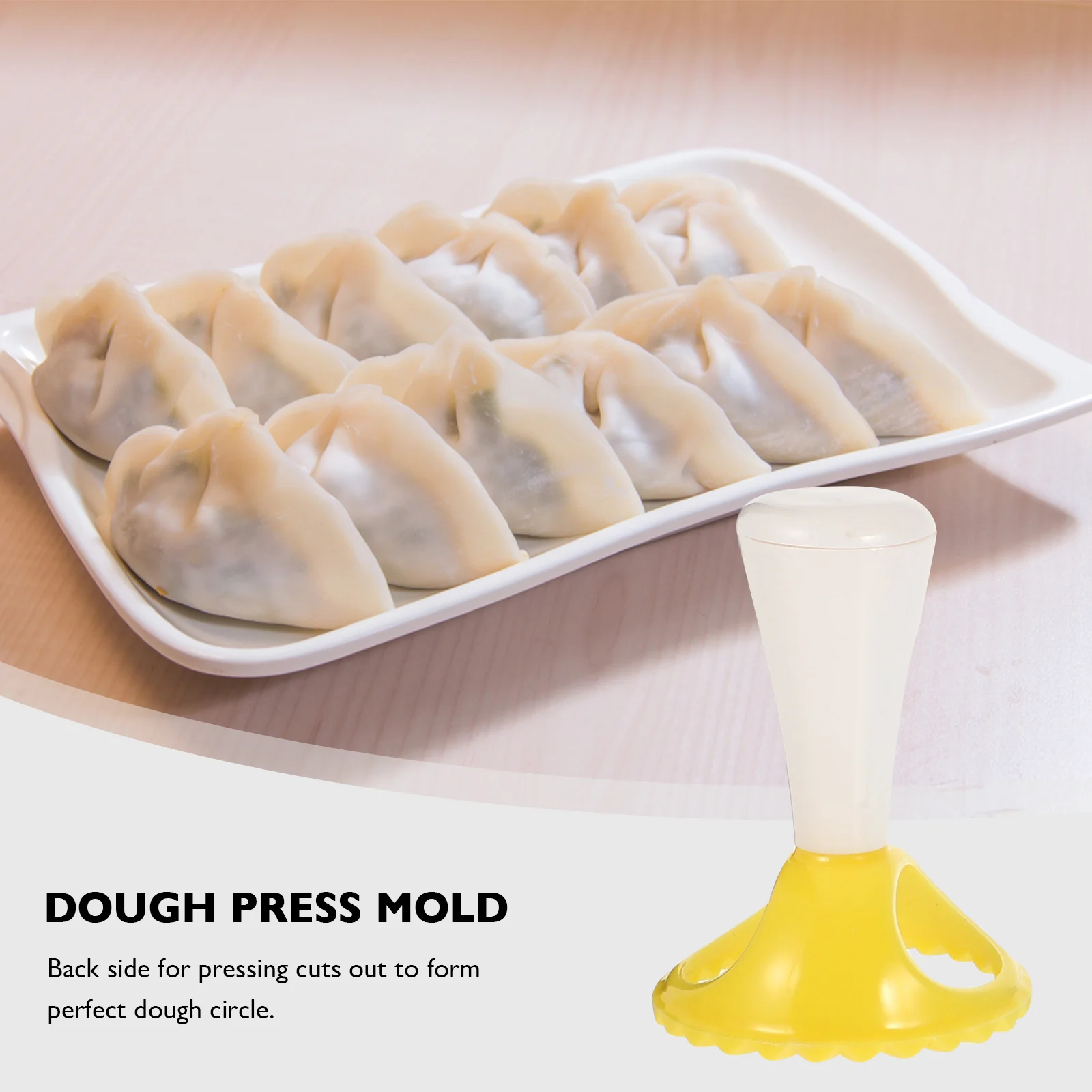 

4pcs Dumpling Turnover Mold Plastic Gyoza Empanada Calzone Press Tool Dough Circle Maker Kitchen Baking Utensil Set
