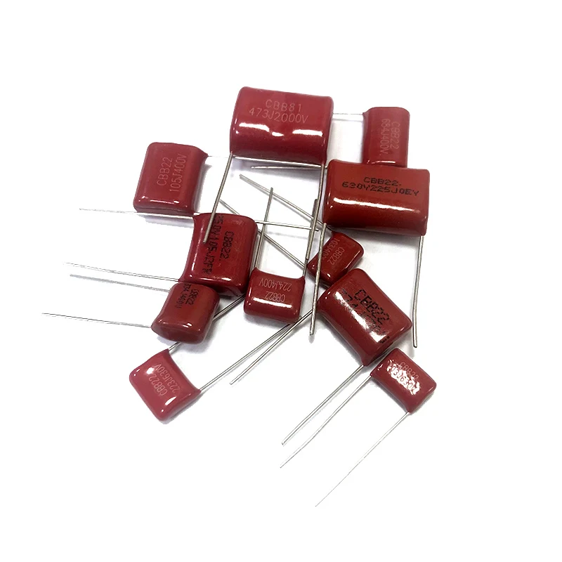 10pcs Cbb Polypropylene Film Capacitor 1250v 103j 183j 222j 392j 472j 562j 682j