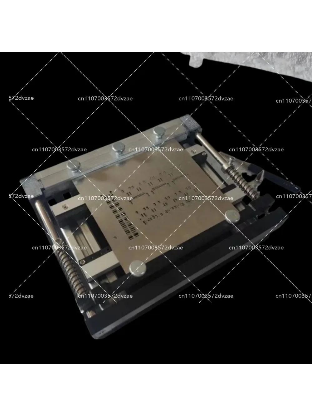 Steel Mesh Solder Paste Printing Table Steel Sheet SMT Solder Paste Printing Manual Small Micro Screen Printing Machine