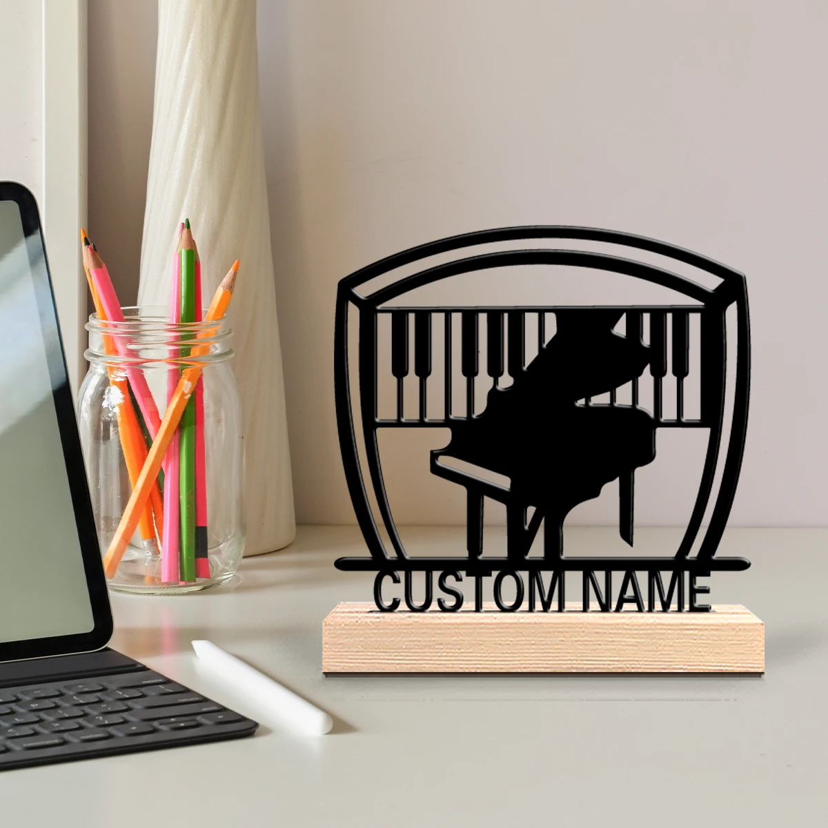 รูปปั้นโลหะรูปเปียโนแบบกำหนดเอ - Home Office Industrial Style บทวิจารณ์และราคา