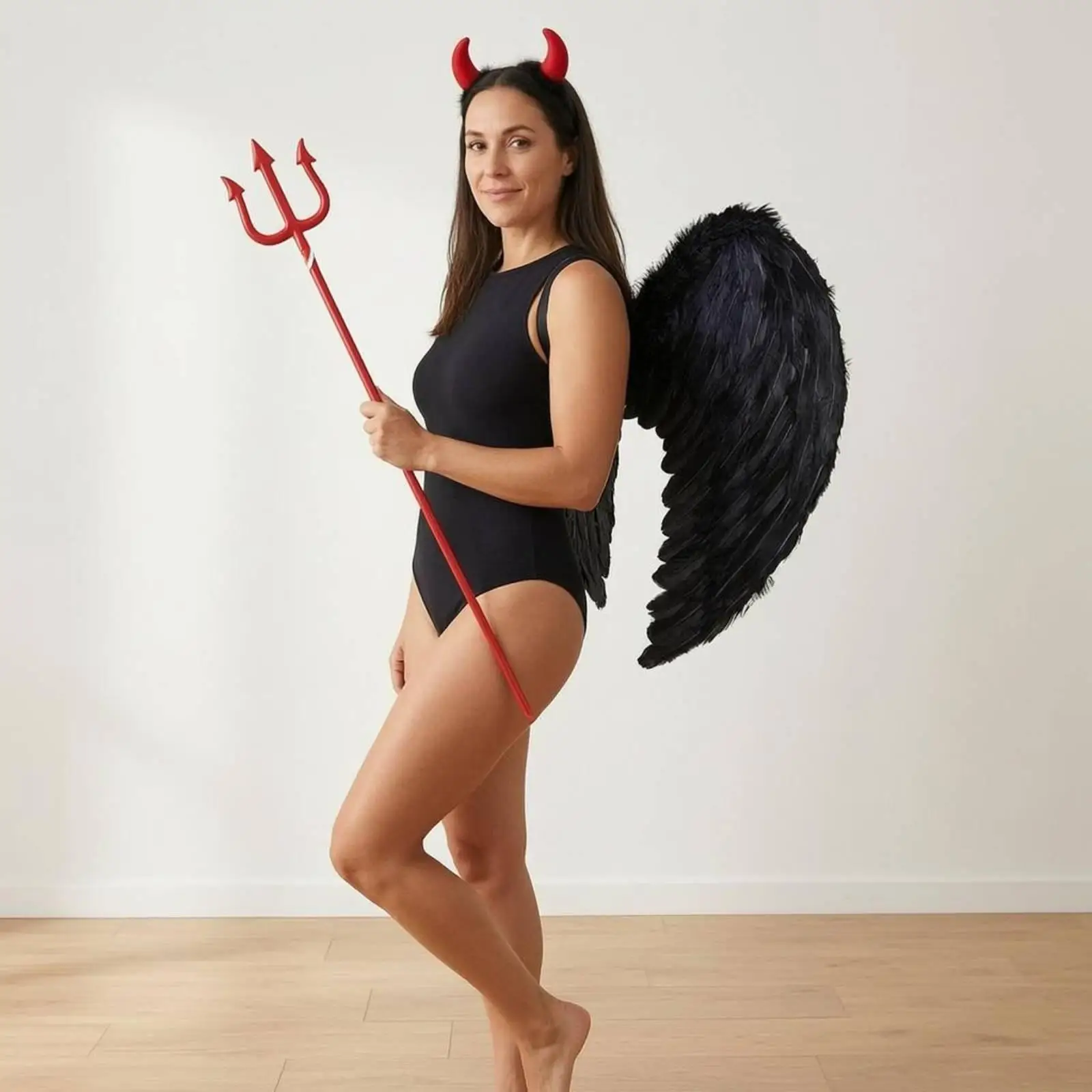 Soft Feather Angel Wings for Kids Cosplay Costume Party Photo Booth Children Dress Up Set