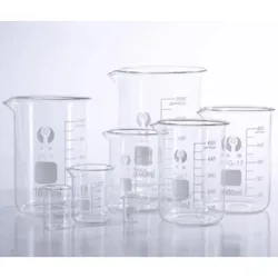 5/10/25/50/100/150/200/250/300/400/500/600/800/1000mL Glass Beaker with Handle Chemical Lab Glassware Borosilicate Glass GG-17