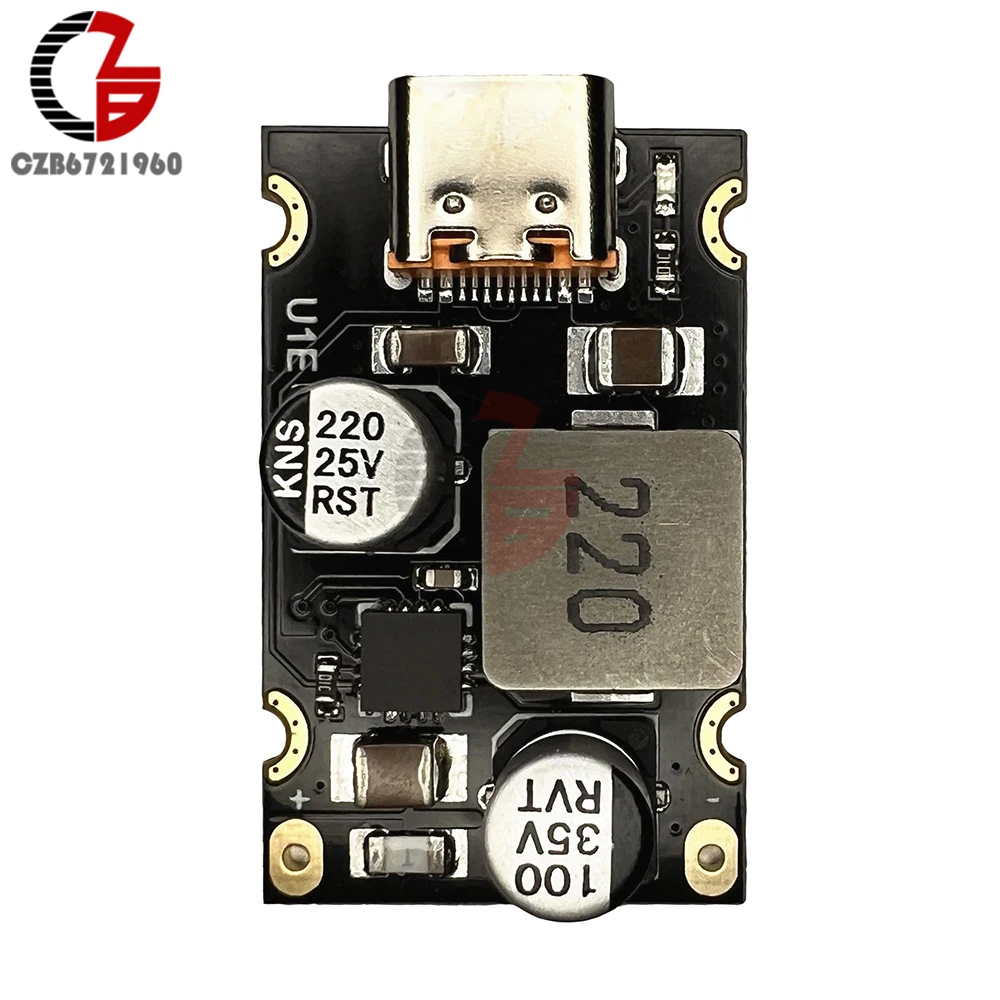 PD 65W Fast Charging Module Type-C Interface Supports PD3.1 QC3.0 SCP PPS Fast Charging For Arduino DC 8-30V Fast Chaege Module