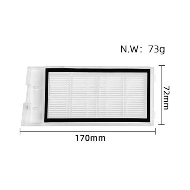 로봇 진공 청소기용 헤파 필터 교체, Xclea H30 H40 PLUS QYSDJ01