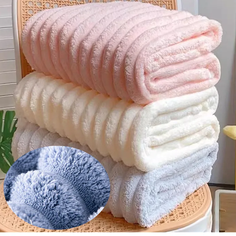 Large thick Microfibre Towels Adult Face Bath Towel Coral Fleece Absorbent absorbent and quick-drying multifunctional Bath Towe