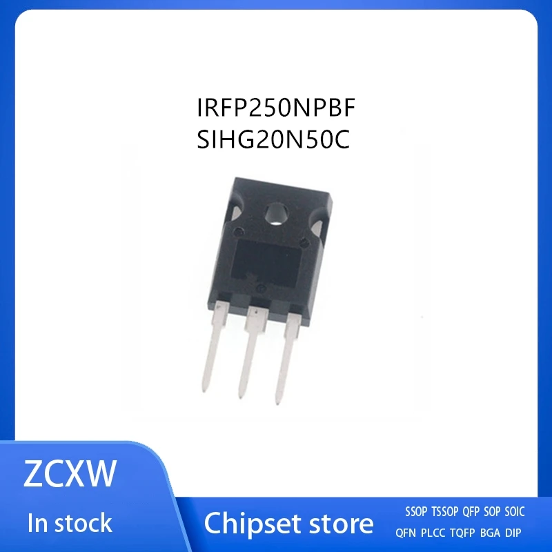 10Pcs/Lot  IRFP250NPBF IRF250N G20N50C SIHG20N50C 20A500V G20N50 TO-247