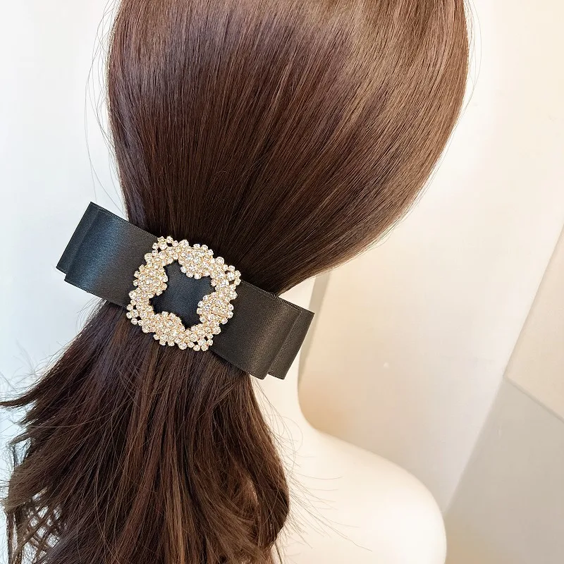 5 pezzi/set fascia per capelli in nylon tinta una brillante