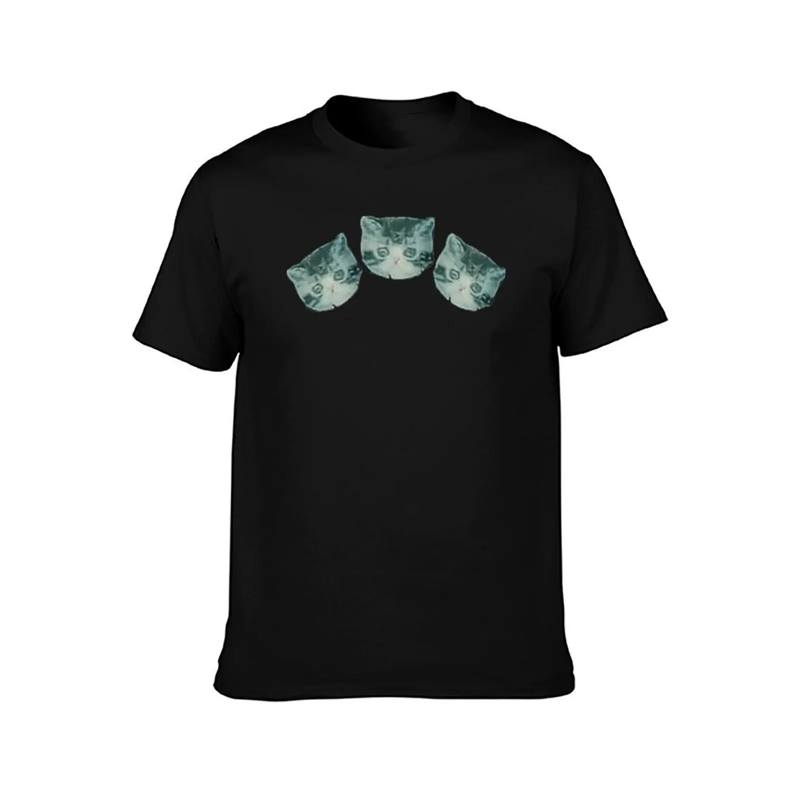 Ugly kitties boris pavlikovsky T-Shirt, Summer Casual Cotton Tee, Oversized Streetwear Tops, Vintage Graphic Print, 100% Cotton