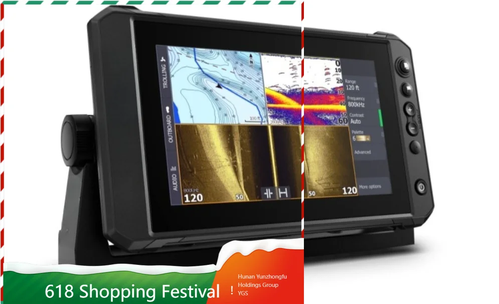 Multifunctional Underwater Finder ELITE FS9 Side Scan Sonar For Inshore Offshore Fishing Survey