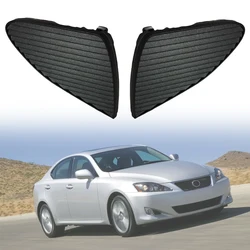 2Pcs 앞 범퍼 안개등 커버 캡 왼쪽 + 오른쪽 배플 커버 Lexus IS IS250 IS350 2009 2010 2011 5243753020 5243853020