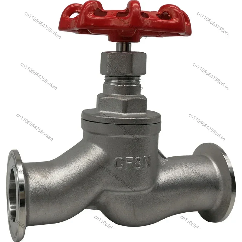 صمام لولبي 304 Stainless Steel S-type Quick Loading Globe Valve 1/2\ الماء والبخار — تفصيل 2