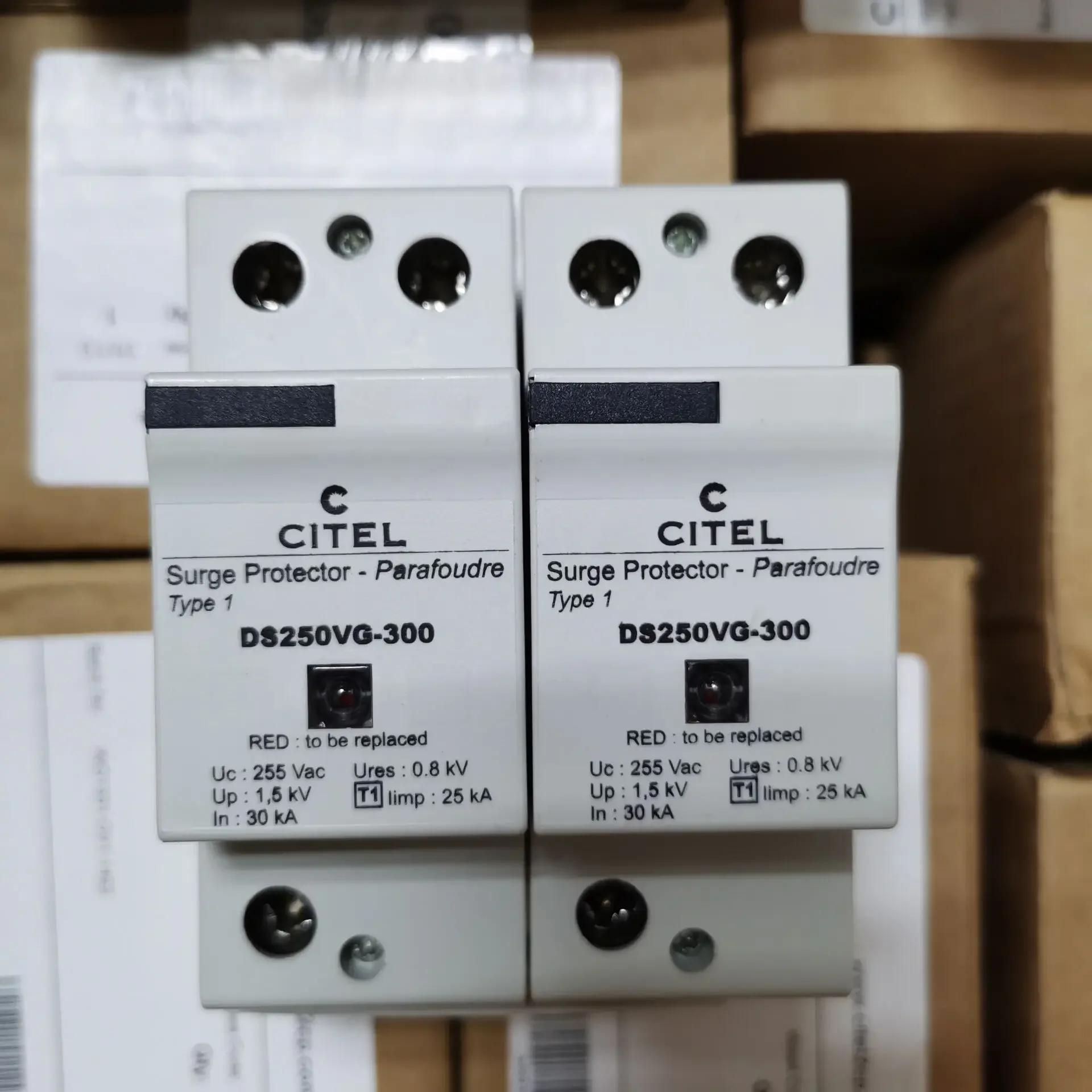 France CITEL Power Supply 1P Surge Protector DS250VG-400/G West Del 440V Arrester Spot