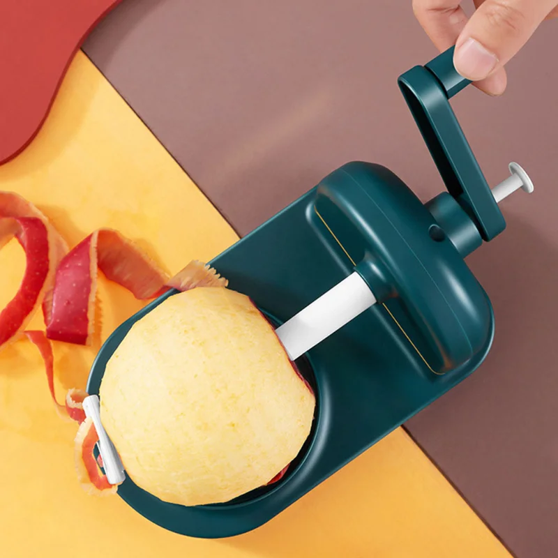 Kitchen Accessories Automatic Rotation Apple Peeler Manual Crank Fruit Peeler Cutting Fruit Peeler Kitchen Gadgets 파쇄기