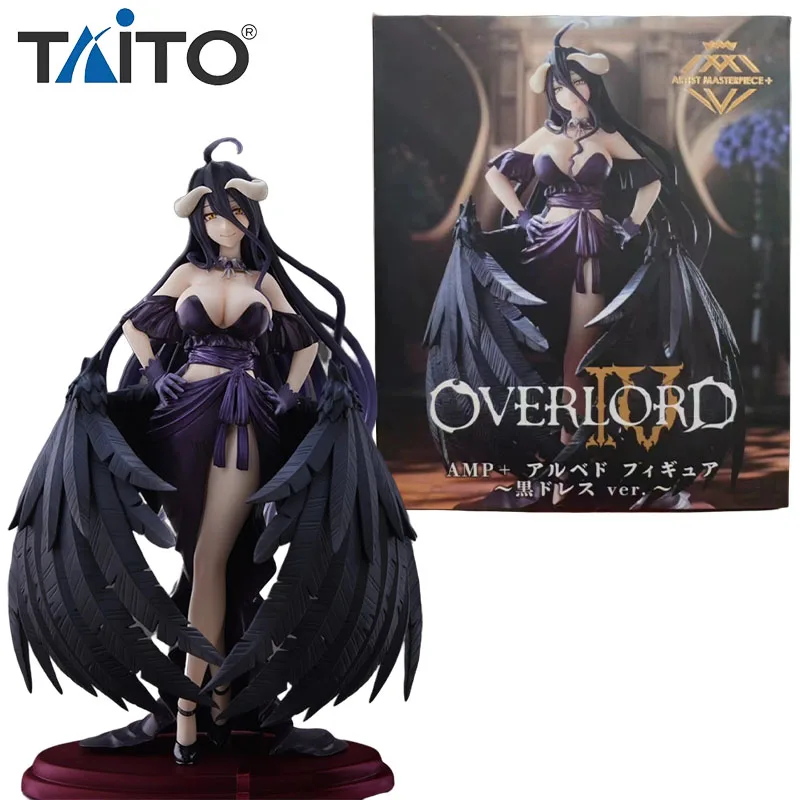 

TAITO Genuine OVERLORD Anime Figure AMP albedo Action Figure Toys For Boys Girls Kids Christmas Gift Collectible Model Ornaments