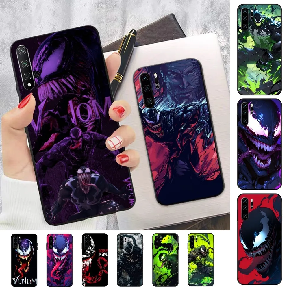 Classic Movie V-Venom Phone Case For Huawei P 8 9 10 20 30 40 50 Pro Lite Psmart Honor 10 Lite 70 Mate 20lite