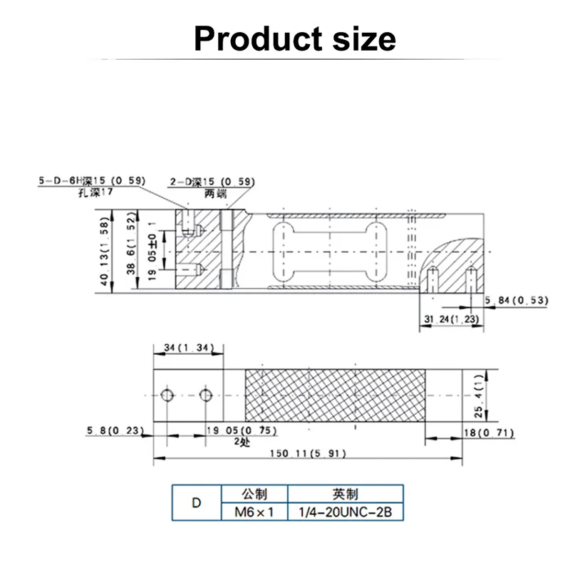 L6N weighing sensor high-precision 3kg-100kg electronic balance packaging scale