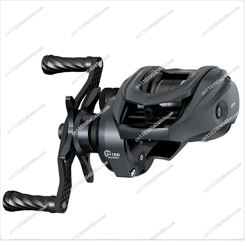 For DC Electromagnetic Brake Water Drop Wheel, Carbon Fishing Wheel Fifth Generation Unloading Alarm Bluetooth Fish Wheel