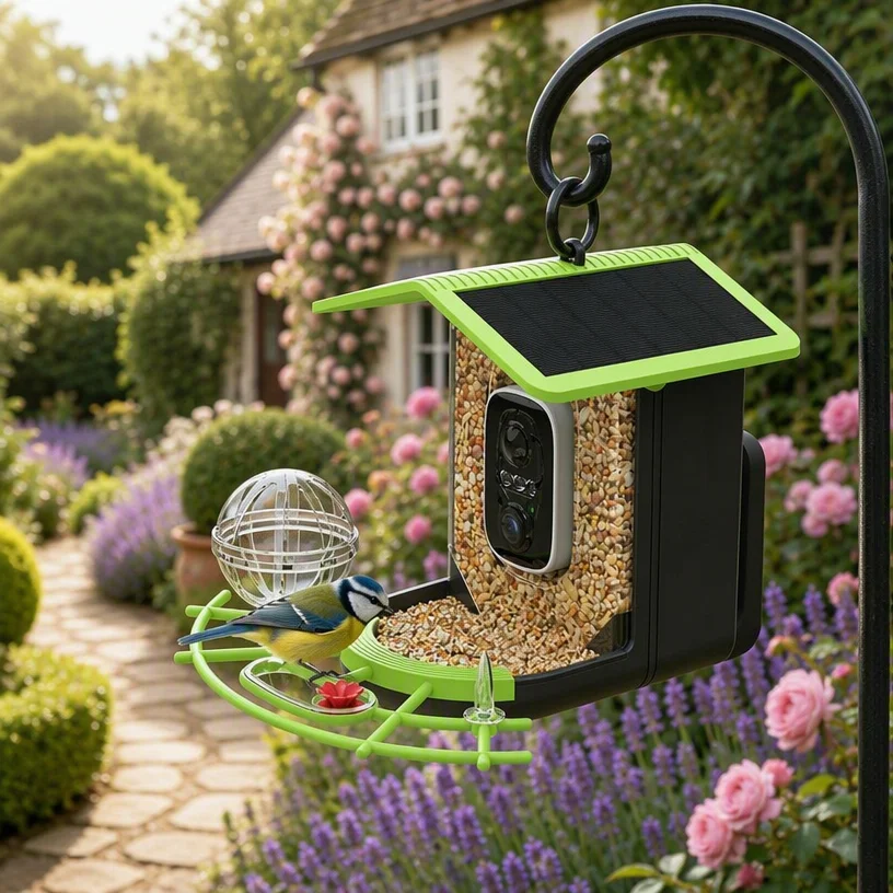 Vogelvoeder met AI-identificat - Smart Bird Feeder Camera recensie en prijs