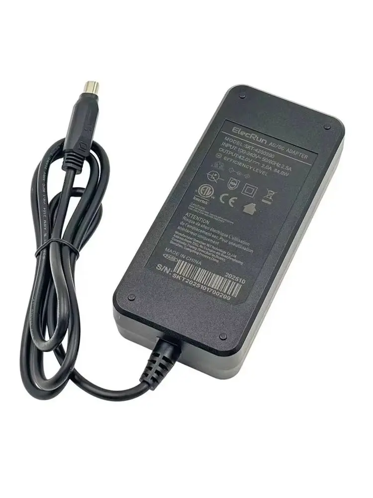 AliExpress NONE 42V 2A PEN 3-pin Li-Ion Charger From Elecrun Fit For Kross Pentagon 3 Pin 36V Phylion Battery E-bike Accessories Adapter Parts