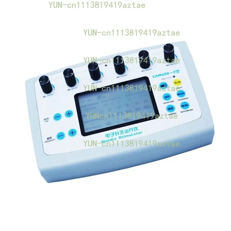 CMNS6-2 6-Channel Electroacupuncture Stimulator, Needle Stimulator Low Frequency Pulse for Clinical Therapy